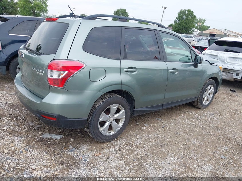 Vin: jf2sjadc2eh484313, lot: 45821681, subaru forester 2.5i premium 20144