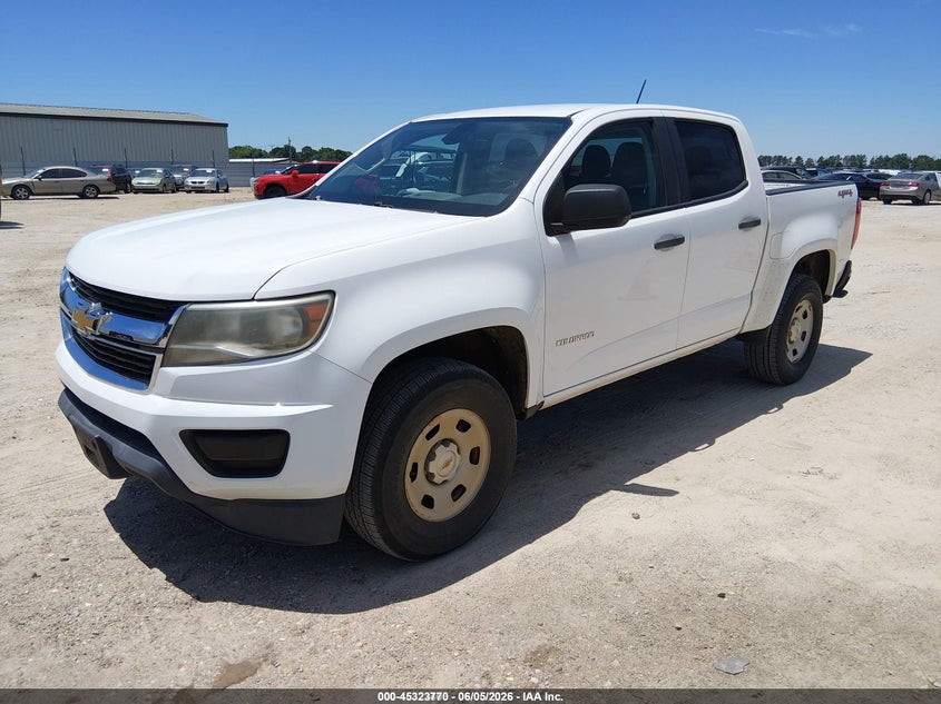 Vin: 1gcgtae36f1226481, lot: 45821703, chevrolet colorado wt 20152