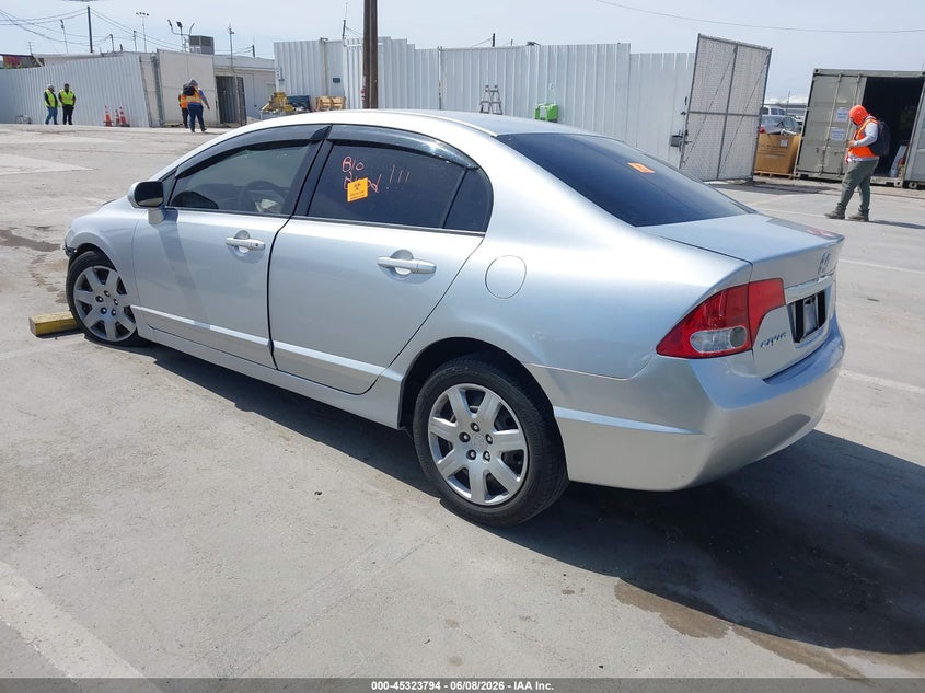Vin: 2hgfa1f50bh526709, lot: 45821727, honda civic lx 20113