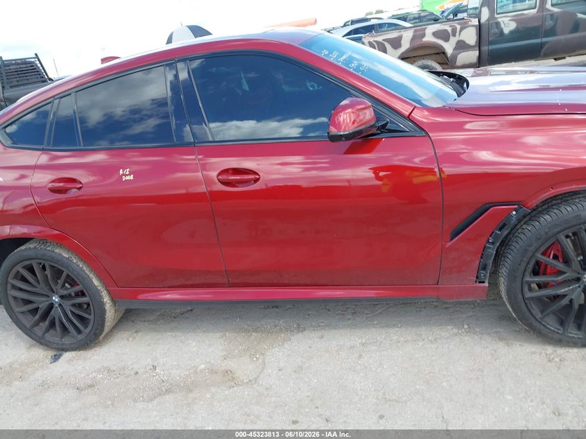 2023 BMW X6 xDrive40I VIN: 5UXCY6C01P9N63793 Lot: 45323813