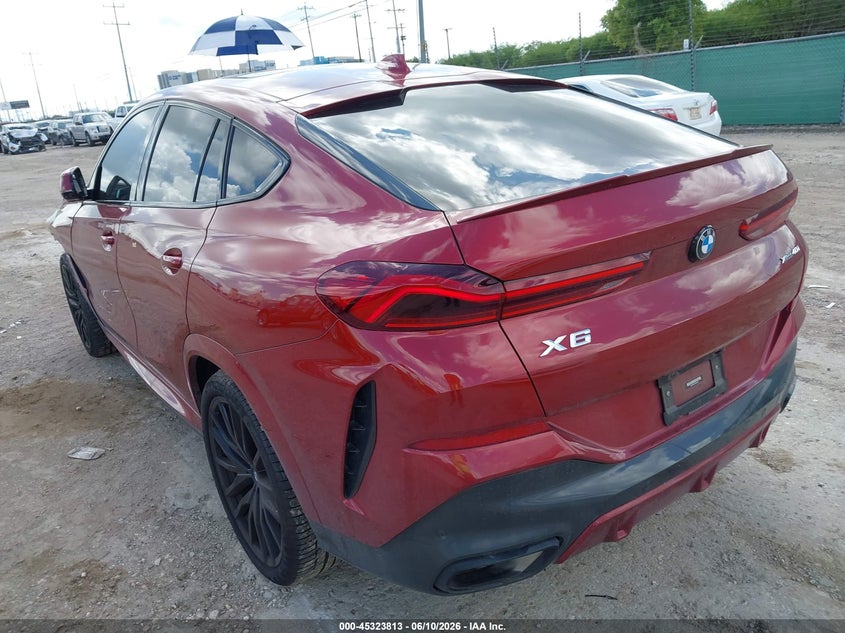 Vin: 5uxcy6c01p9n63793, lot: 45821746, bmw x6 xdrive40i 20233