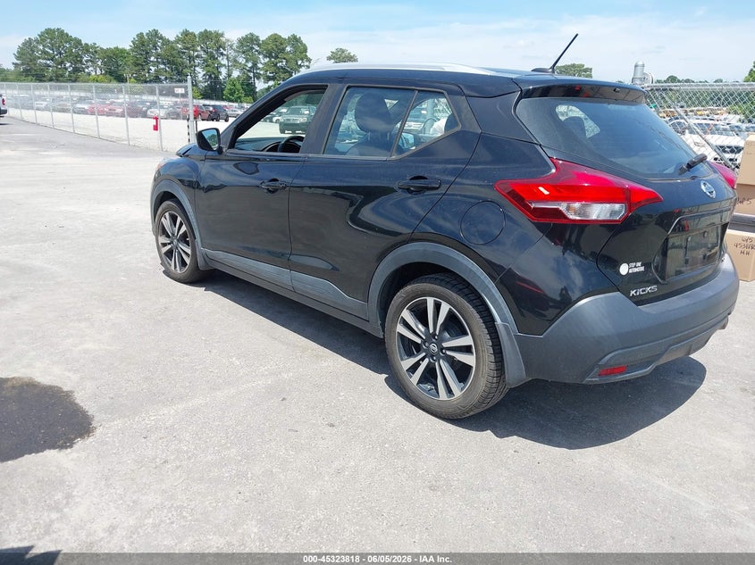 Vin: 3n1cp5cu0jl541884, lot: 45821751, nissan kicks sv 20183