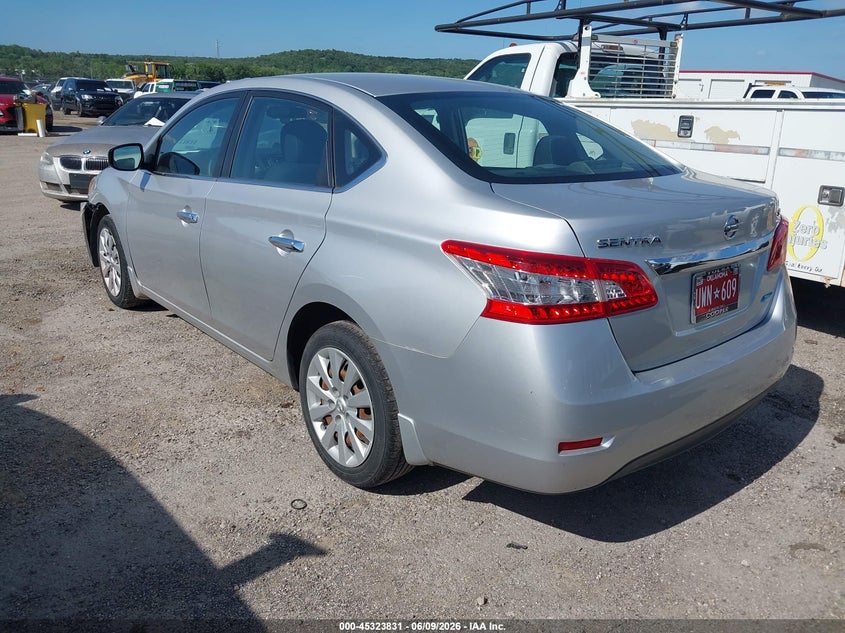 Vin: 3n1ab7ap0ey314105, lot: 45821764, nissan sentra sv 20143
