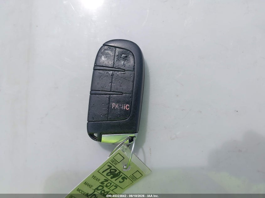2017 Dodge Journey Se VIN: 3C4PDCAB6HT525731 Lot: 45323842