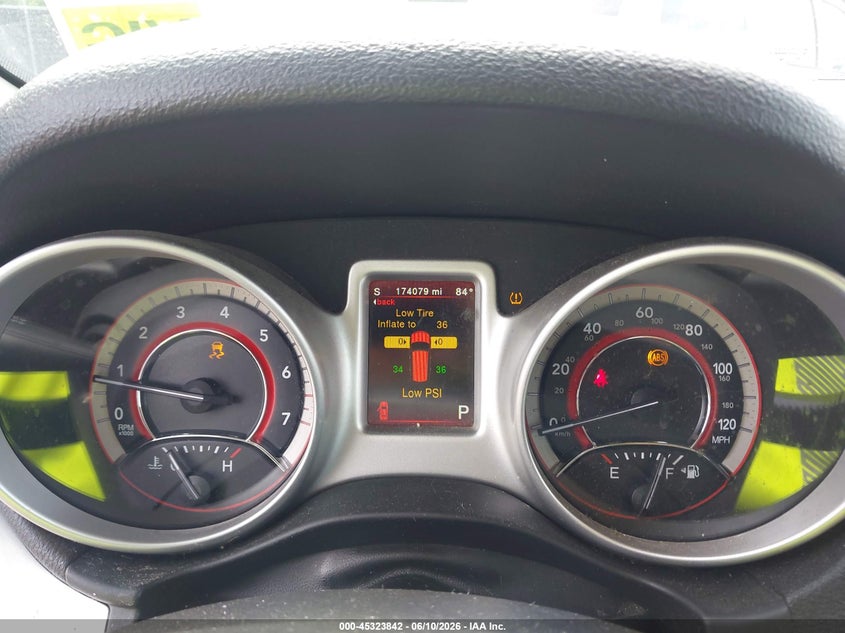 2017 Dodge Journey Se VIN: 3C4PDCAB6HT525731 Lot: 45323842