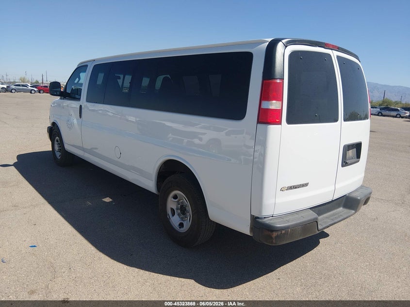 2019 CHEVROLET EXPRESS 3500 LS VAN 6.0L V-8 VVT, 341HP