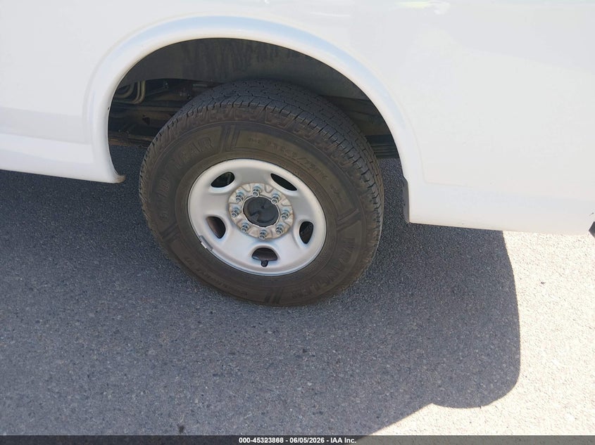 2019 CHEVROLET EXPRESS 3500 LS VAN 6.0L V-8 VVT, 341HP