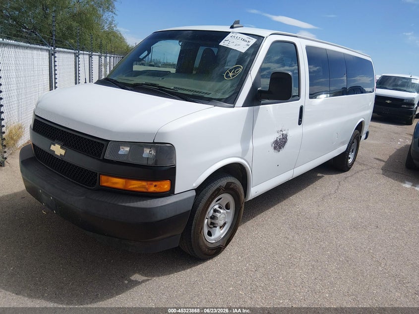 2019 CHEVROLET EXPRESS 3500 LS VAN 6.0L V-8 VVT, 341HP