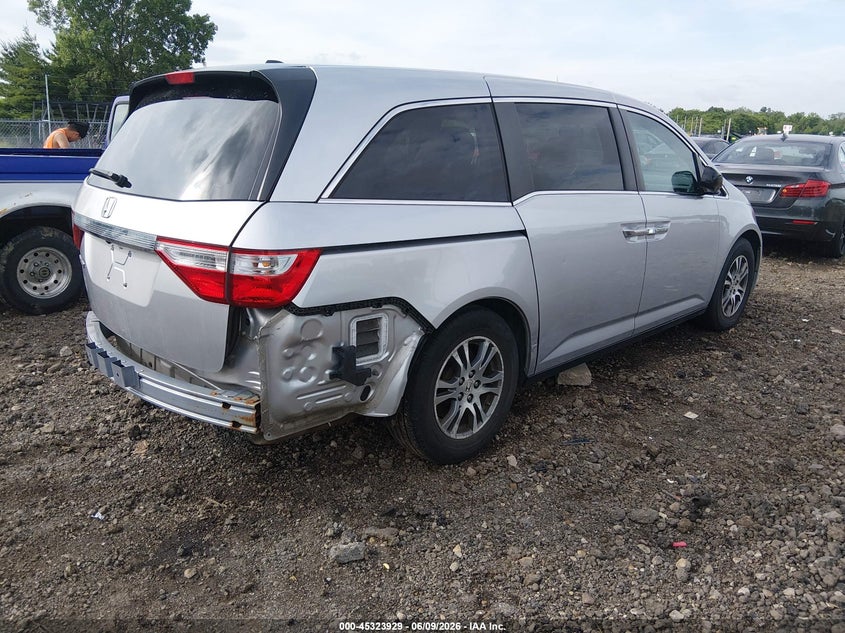 Vin: 5fnrl5h64cb093101, lot: 45821862, honda odyssey ex-l 20124