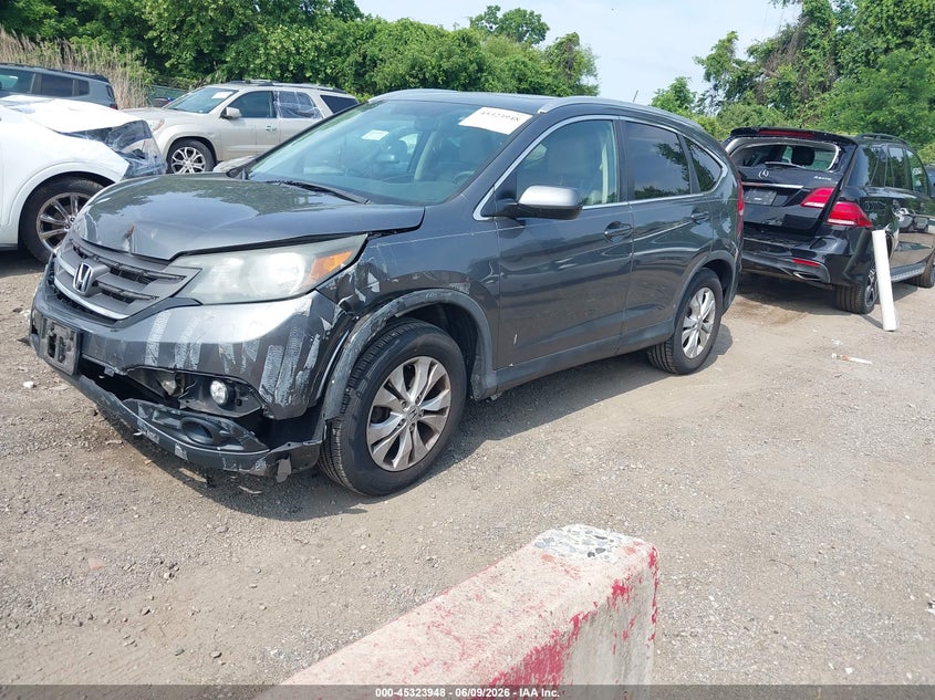 Vin: 5j6rm4h74el040585, lot: 45821881, honda cr-v ex-l 20142