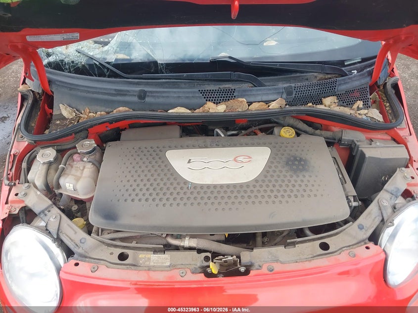 2013 Fiat 500E Battery Electric VIN: 3C3CFFGE2DT604601 Lot: 45323963