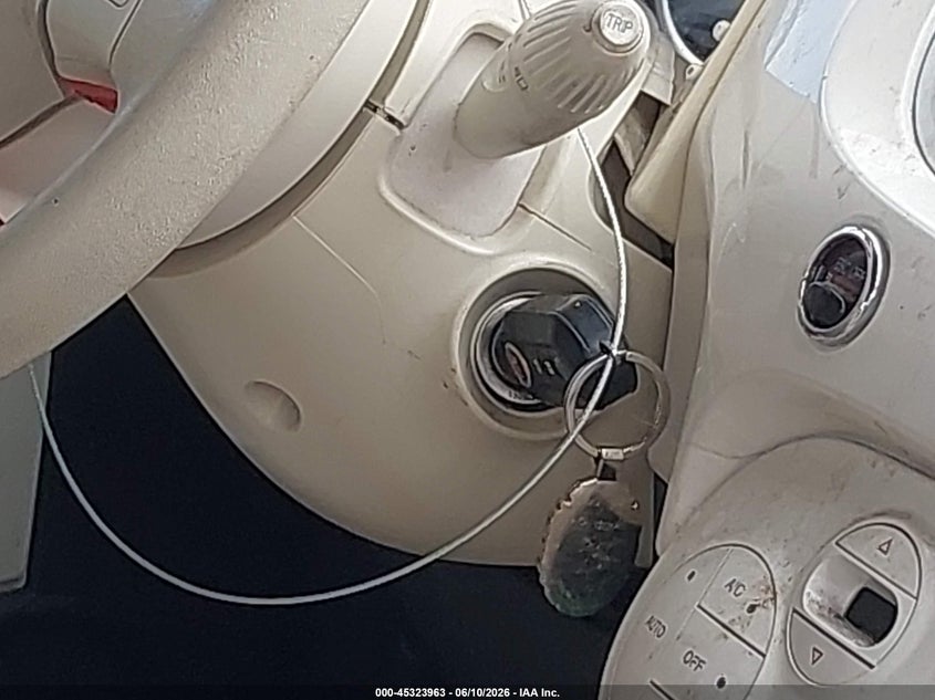 2013 Fiat 500E Battery Electric VIN: 3C3CFFGE2DT604601 Lot: 45323963