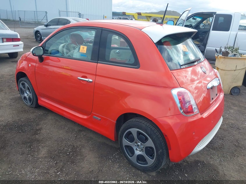2013 FIAT 500E auction photo 3