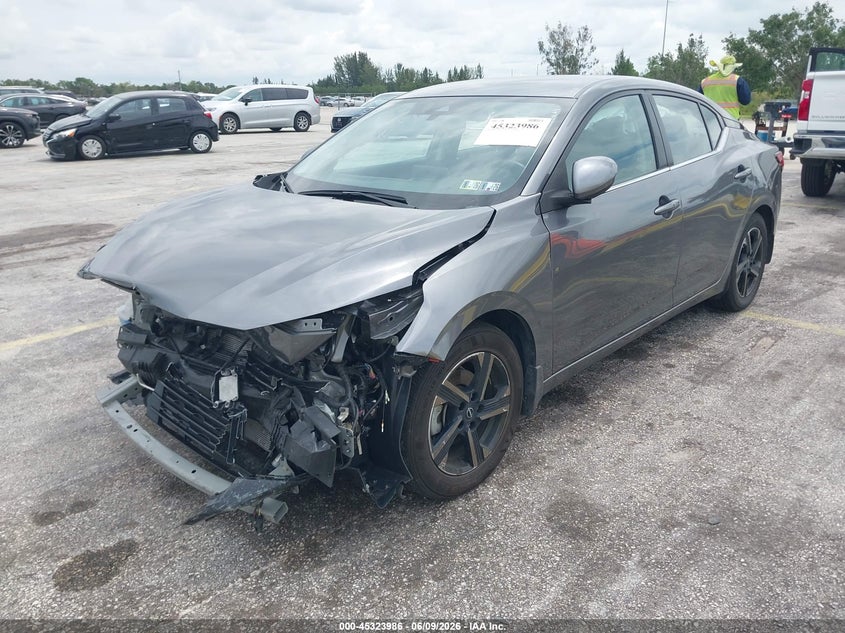 2025 NISSAN SENTRA 2.0L I-4 DI, DOHC, V(VIN: 3N1AB8CV5SY260846