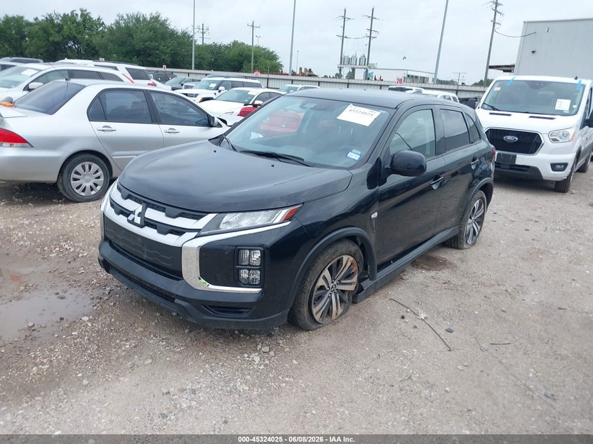 Vin: ja4aruauxsu005795, lot: 45821958, mitsubishi outlander sport 20252