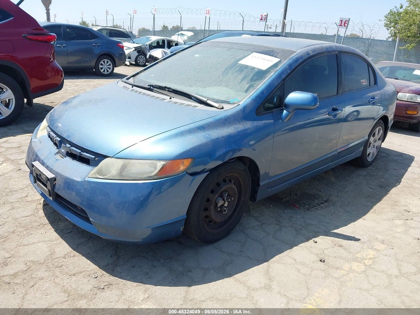 2006 Honda Civic Lx 1HGFA16516L131804 photo 1