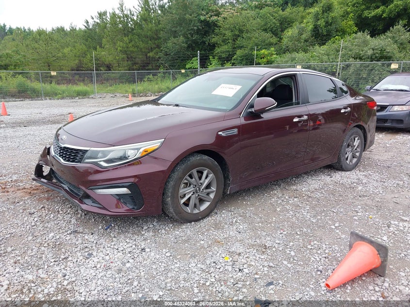 Vin: 5xxgt4l36kg339317, lot: 45821995, kia optima lx 20192