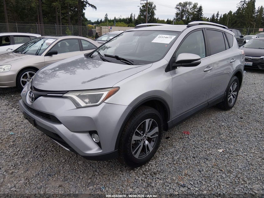 Vin: 2t3wfrev7gw255526, lot: 45822008, toyota rav4 xle 20162