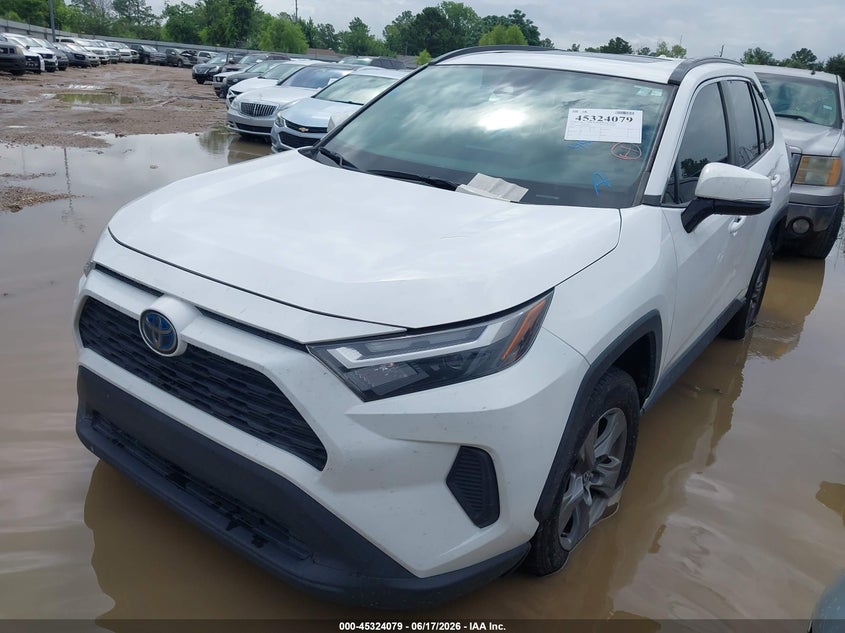2022 Toyota Rav4 Hybrid Xle 4T3RWRFV1NU059509 photo 1