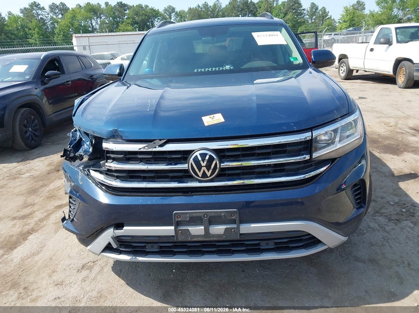 2021 Volkswagen Atlas 3.6L V6 Se W/Technology VIN: 1V2KR2CA2MC564377 Lot: 45324081
