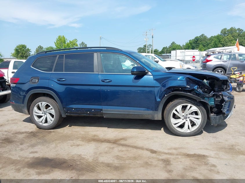 2021 Volkswagen Atlas 3.6L V6 Se W/Technology VIN: 1V2KR2CA2MC564377 Lot: 45324081