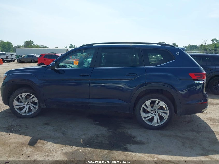 2021 Volkswagen Atlas 3.6L V6 Se W/Technology VIN: 1V2KR2CA2MC564377 Lot: 45324081