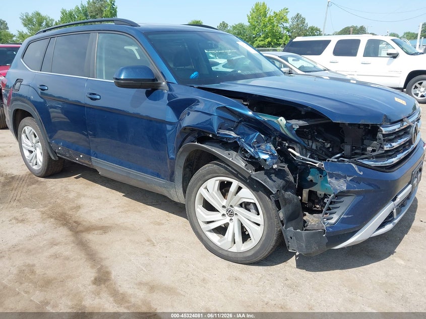 2021 Volkswagen Atlas 3.6L V6 Se W/Technology VIN: 1V2KR2CA2MC564377 Lot: 45324081