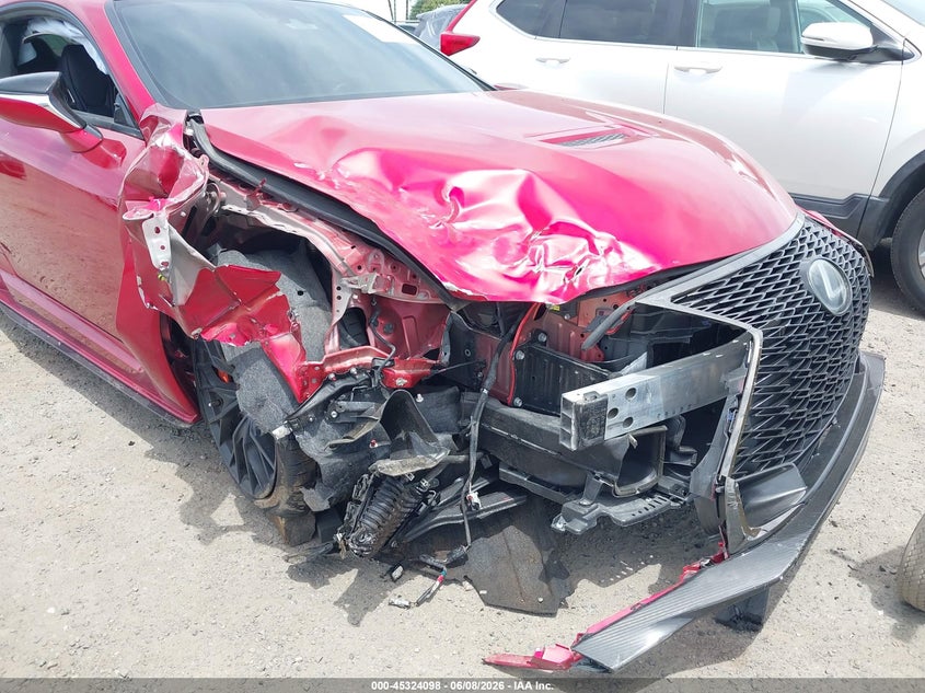 2022 LEXUS RC-F 5.0L V8   N(VIN: JTHJP5BC4N5008633