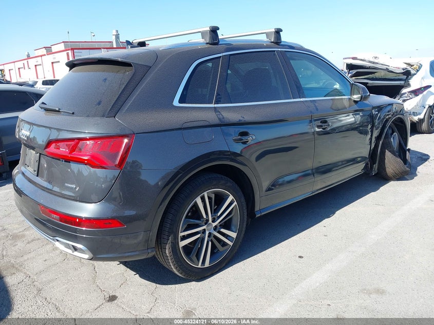 2020 AUDI Q5 SPORT UTILITY VEHICLE 2.0L I-4 DI, DOHC, VVT, TURBO, 252HP