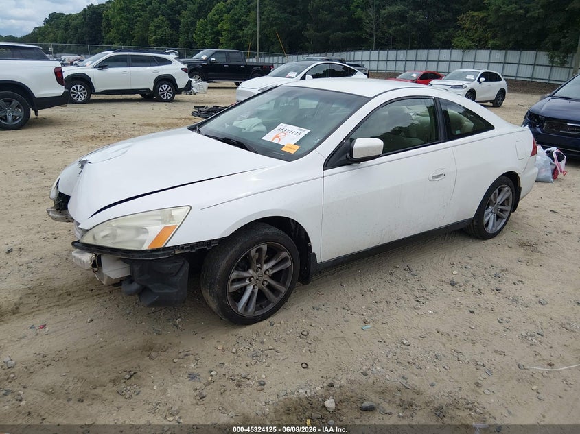 2003 Honda Accord 2.4 Lx 1HGCM722X3A016313 photo 1