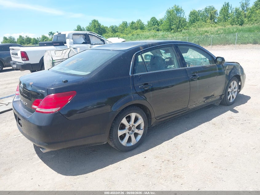 2005 TOYOTA AVALON SEDAN 3.5L V-6 DOHC, VVT, 280HP