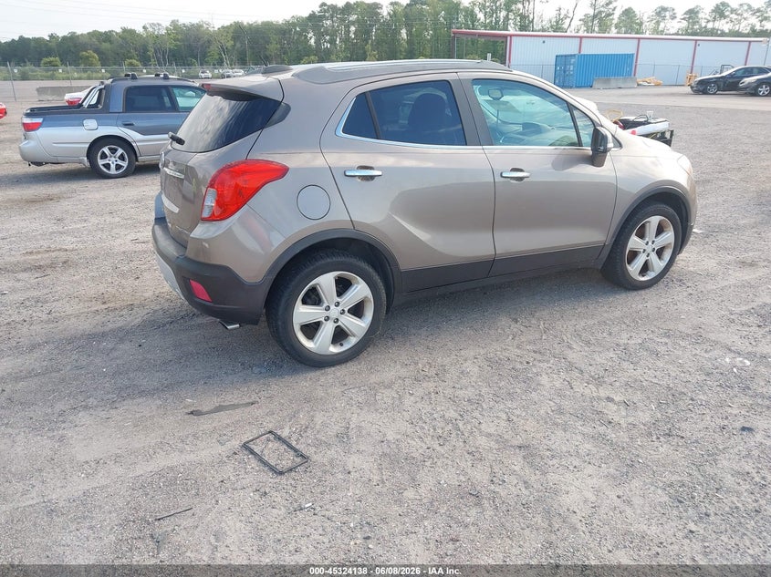 Vin: kl4cjbsb1fb044178, lot: 45822071, buick encore convenience 20154