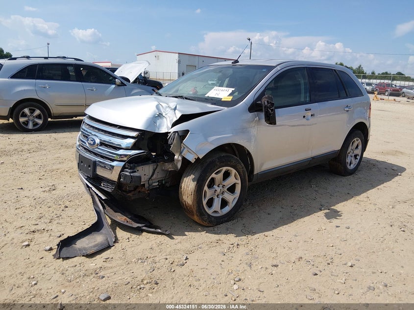 Vin: 2fmdk4jc5bba65287, lot: 45822084, ford edge sel 20112