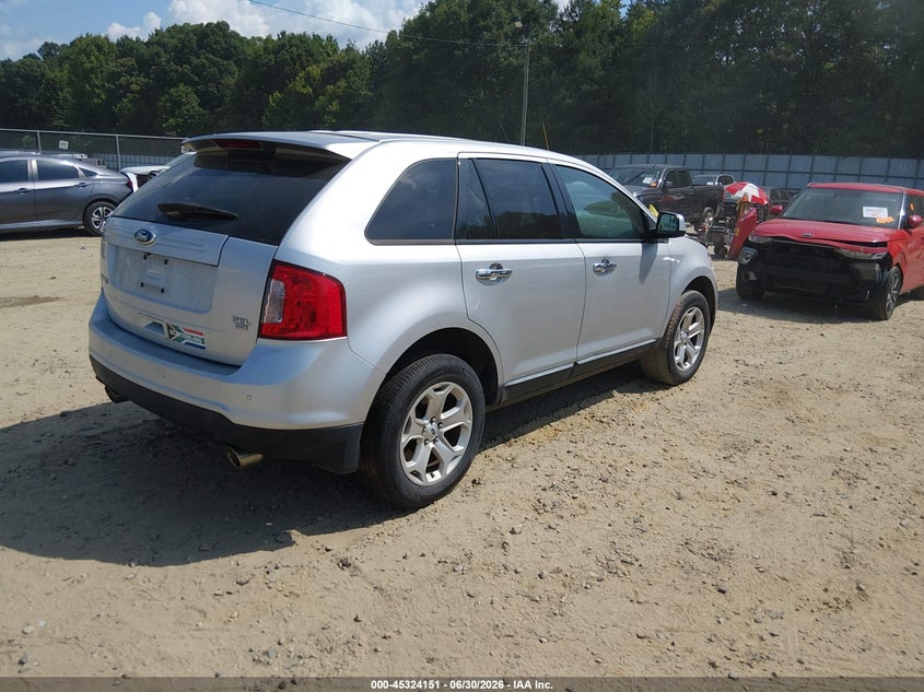 Vin: 2fmdk4jc5bba65287, lot: 45822084, ford edge sel 20114