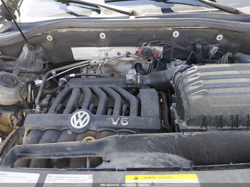 2021 Volkswagen Atlas Cross Sport 3.6L V6 Se W/Technology R-Line VIN: 1V2PE2CA8MC208131 Lot: 45324152