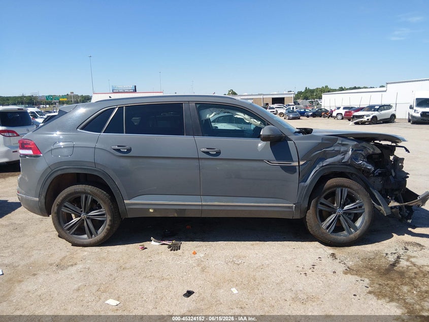 2021 Volkswagen Atlas Cross Sport 3.6L V6 Se W/Technology R-Line VIN: 1V2PE2CA8MC208131 Lot: 45324152