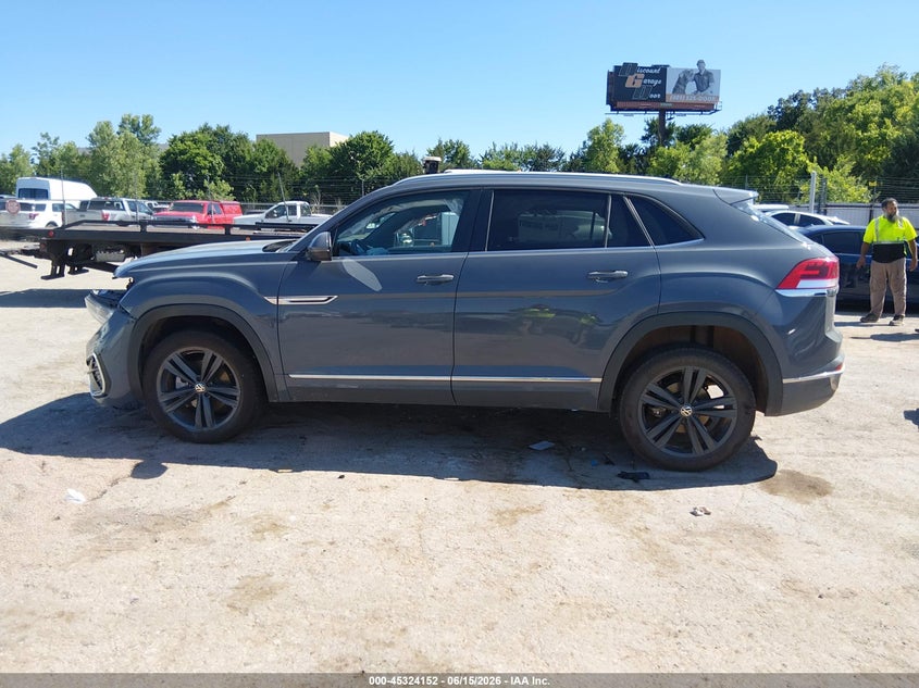 2021 Volkswagen Atlas Cross Sport 3.6L V6 Se W/Technology R-Line VIN: 1V2PE2CA8MC208131 Lot: 45324152