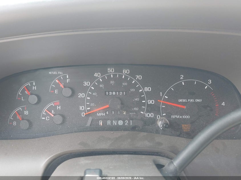 2000 Ford Excursion Xlt VIN: 1FMSU41F8YED60019 Lot: 45324169