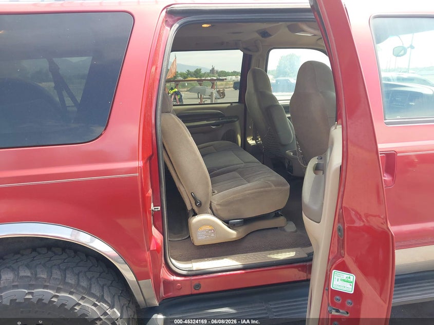2000 Ford Excursion Xlt VIN: 1FMSU41F8YED60019 Lot: 45324169