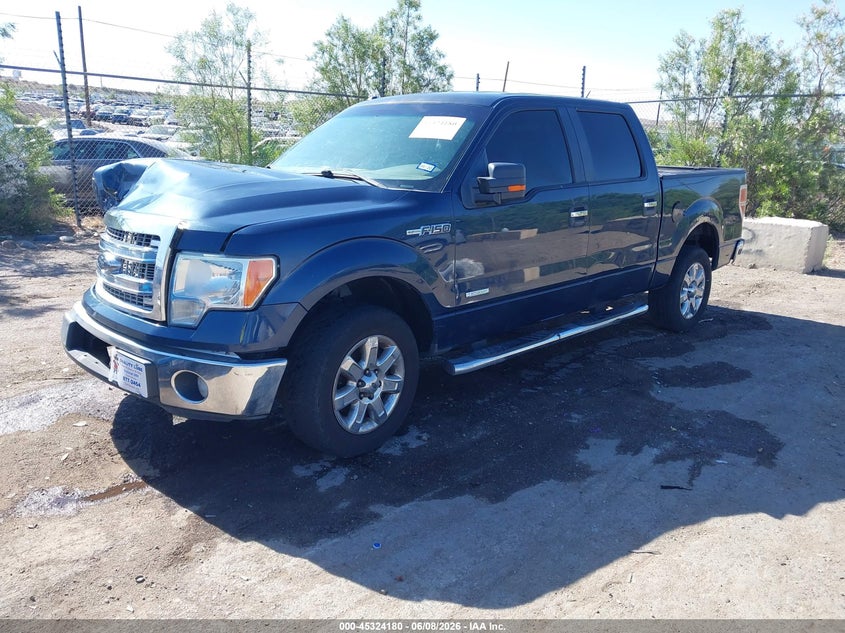 Vin: 1ftfw1ct8dkg46840, lot: 45822113, ford f-150 xlt 20132
