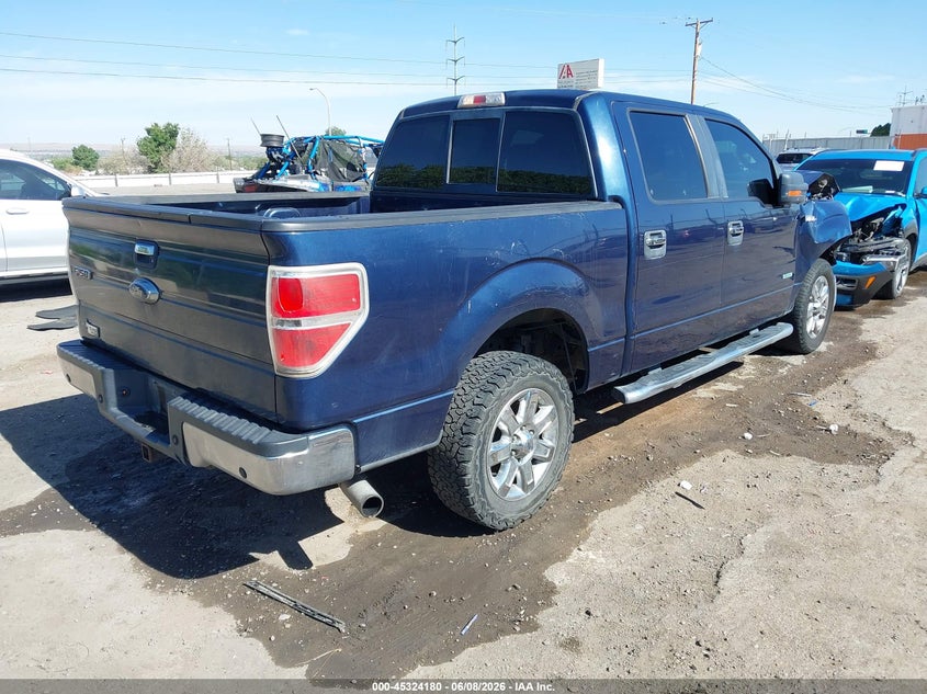 Vin: 1ftfw1ct8dkg46840, lot: 45822113, ford f-150 xlt 20134