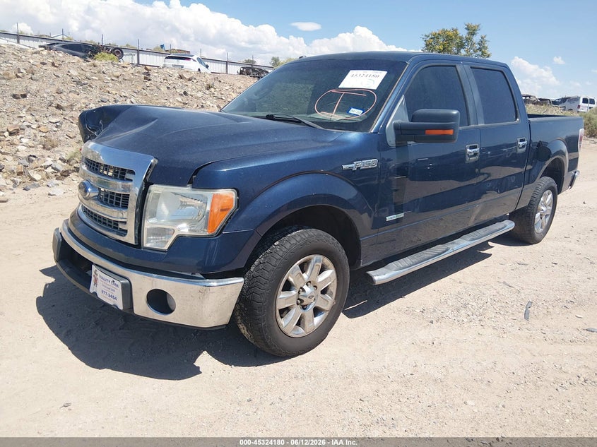 Vin: 1ftfw1ct8dkg46840, lot: 45822113, ford f-150 xlt 20132