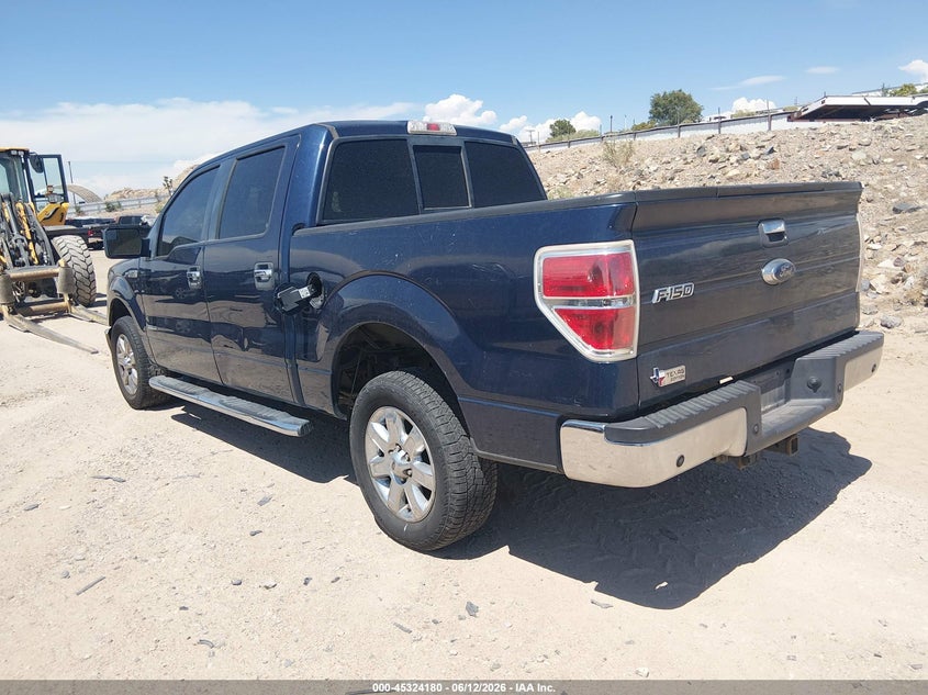 Vin: 1ftfw1ct8dkg46840, lot: 45822113, ford f-150 xlt 20133