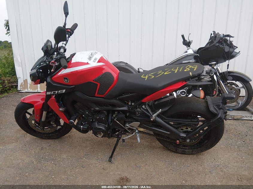 2018 Yamaha Mt09 VIN: JYARN53E5JA003710 Lot: 45324189