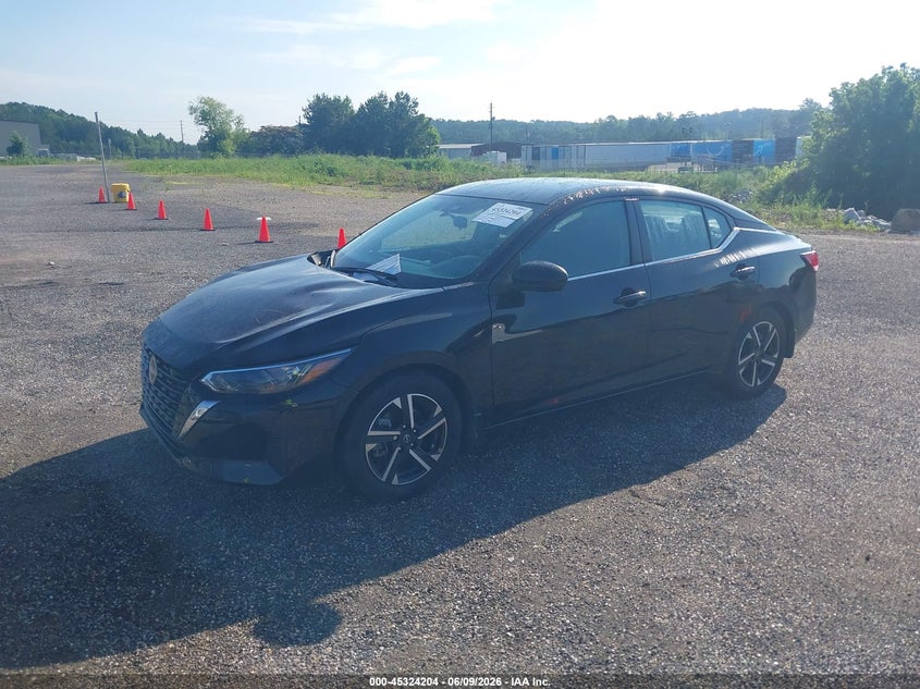 Vin: 3n1ab8cv4ry270262, lot: 45822137, nissan sentra sv xtronic cvt 20242