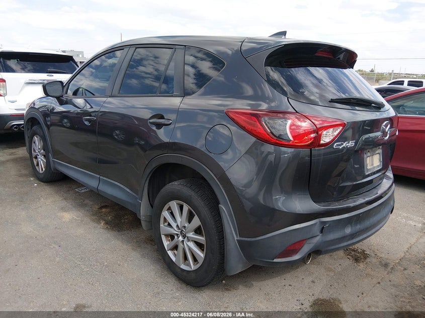 Vin: jm3ke2by5g0800755, lot: 45822150, mazda cx-5 sport 20163
