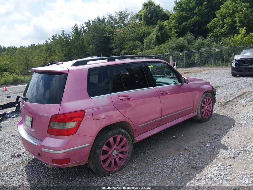 Vin: wdcgg8hb5af484710, lot: 45822251, mercedes-benz glk 350 4matic 20104