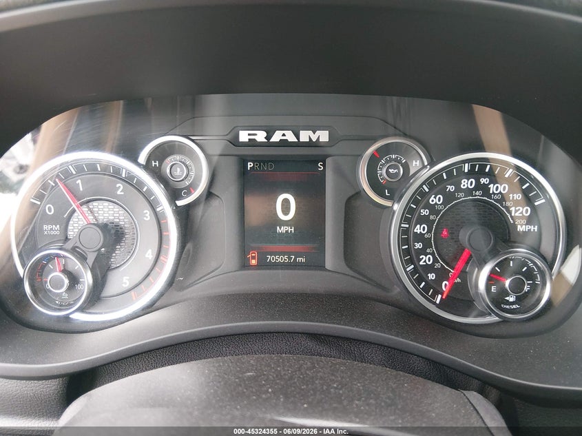 2024 RAM 2500 6.7L I-6 DI, TURBO, (VIN: 3C6UR5DL3RG266766