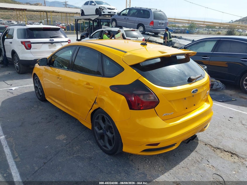 Vin: 1fadp3l95el419191, lot: 45822289, ford focus st 20143