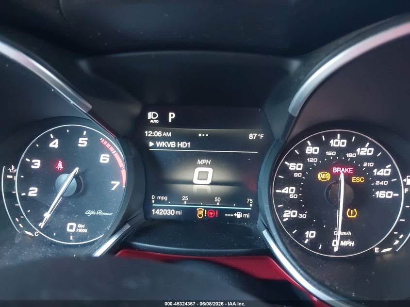 2018 Alfa Romeo Stelvio Ti Awd VIN: ZASFAKBN9J7C28932 Lot: 45324367
